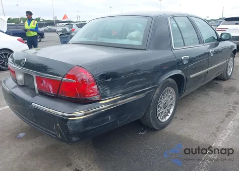2002 Mercury Grand Marquis Gs из США, поврежденный, VIN 2MEFM74W82X629532
